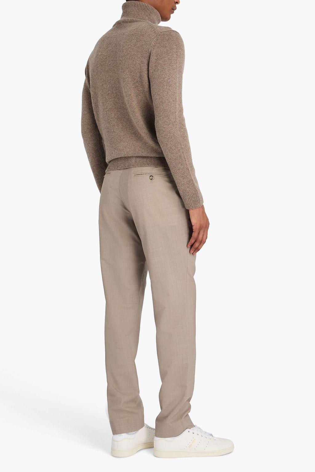 SANDRO Rollkragenpullover aus einer Woll-Yakwoll-Kaschmirmischung