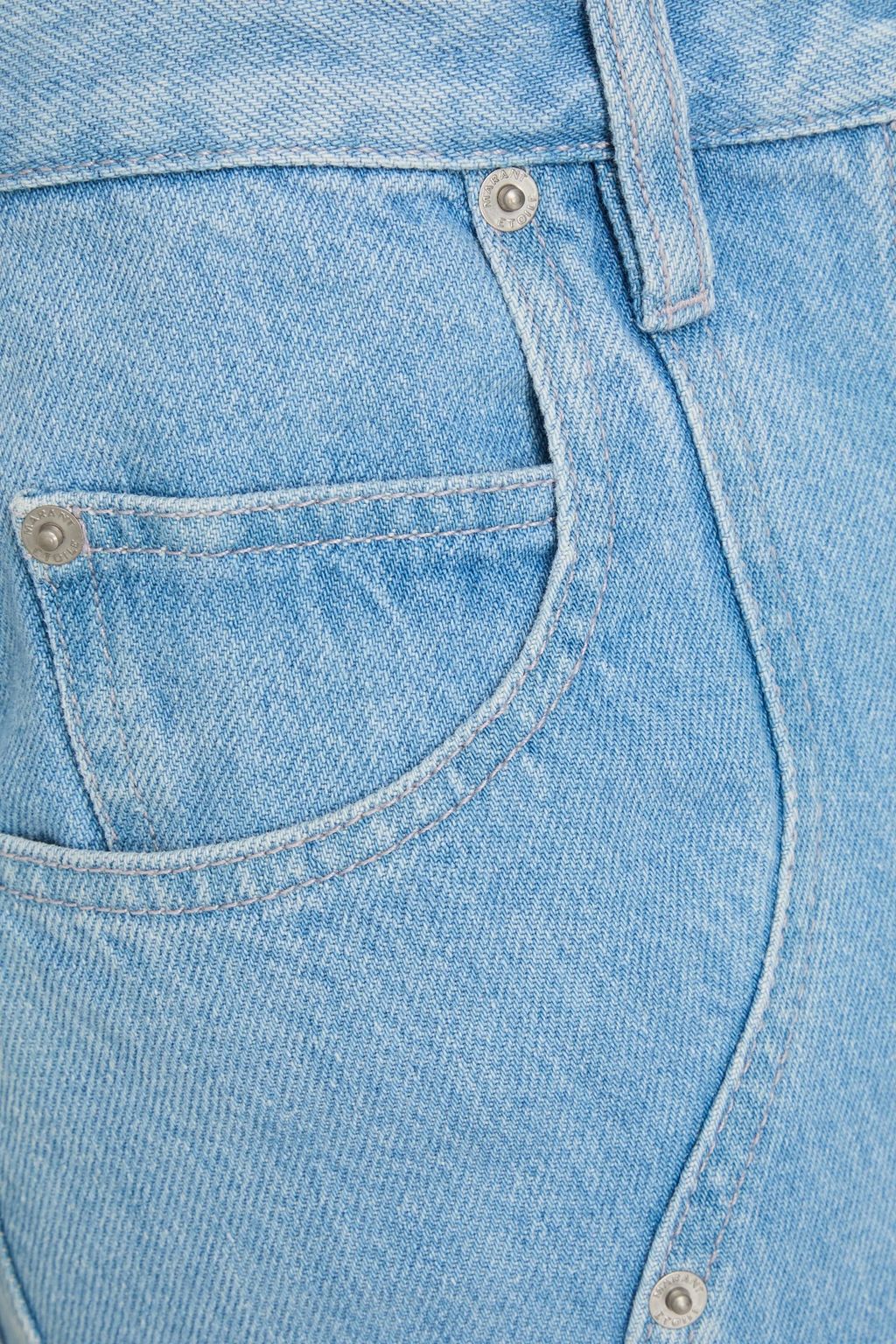 MARANT ÉTOILE Vandy denim midi skirt