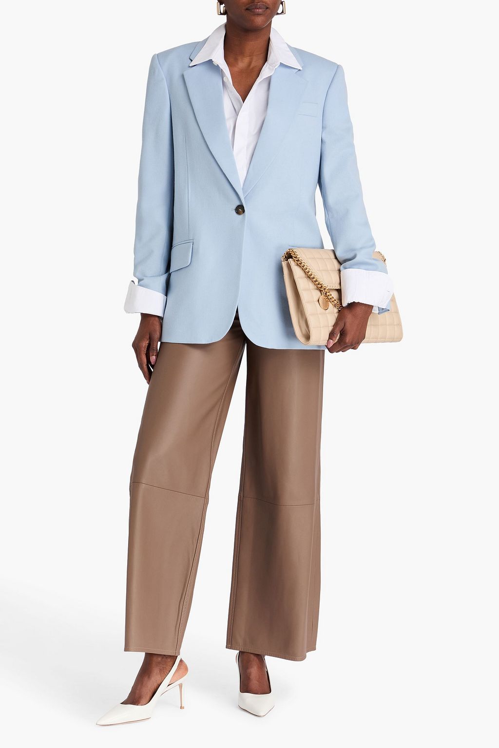 STELLA MCCARTNEY Wool-twill blazer