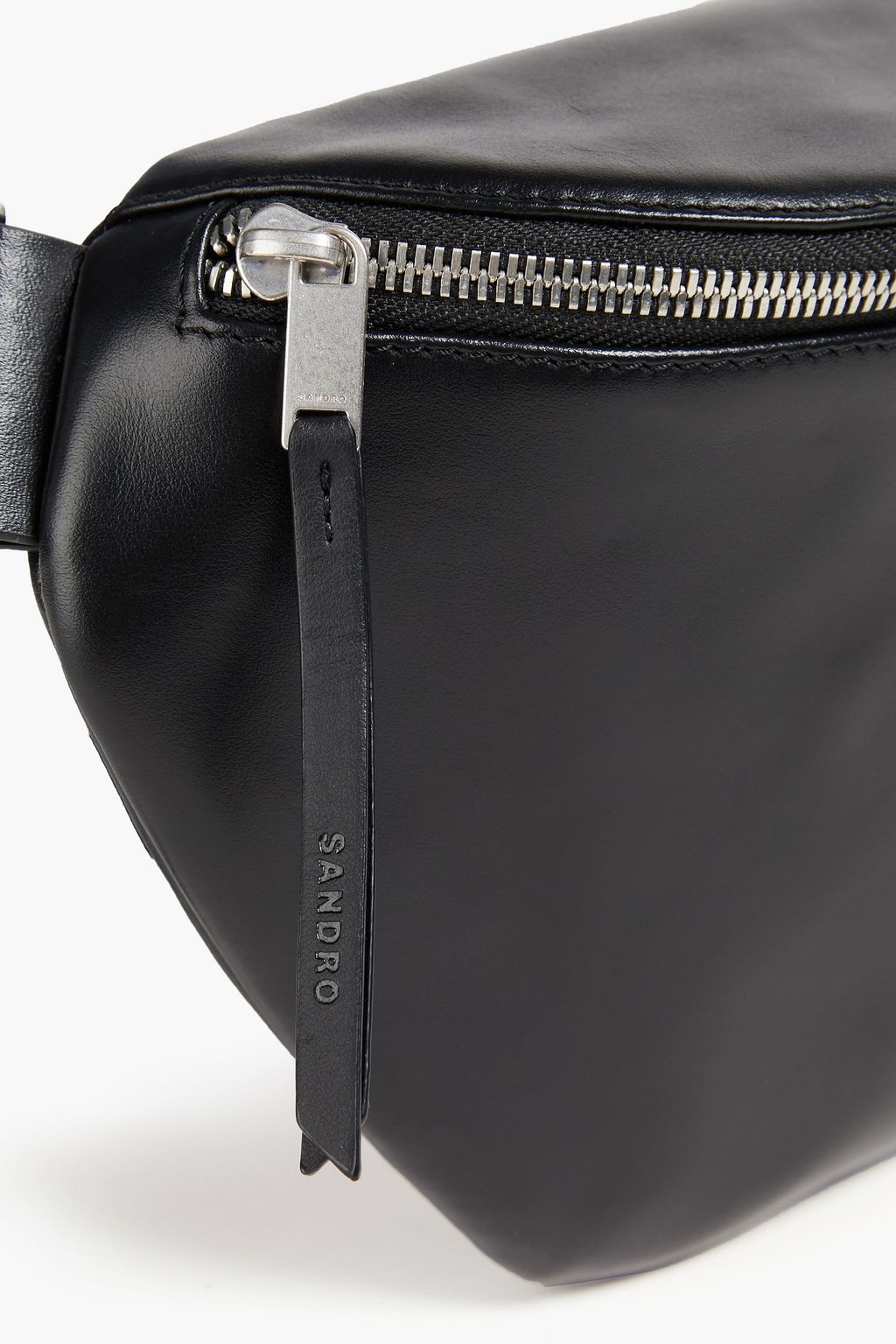 SANDRO Leather belt bag