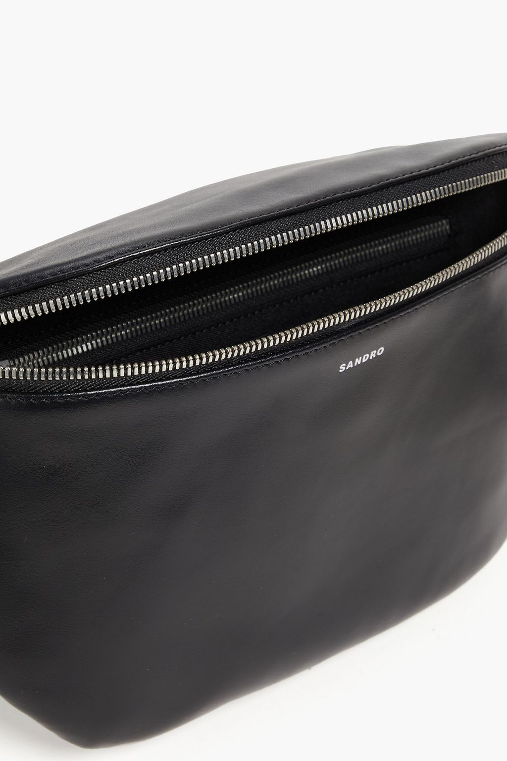 SANDRO Leather belt bag
