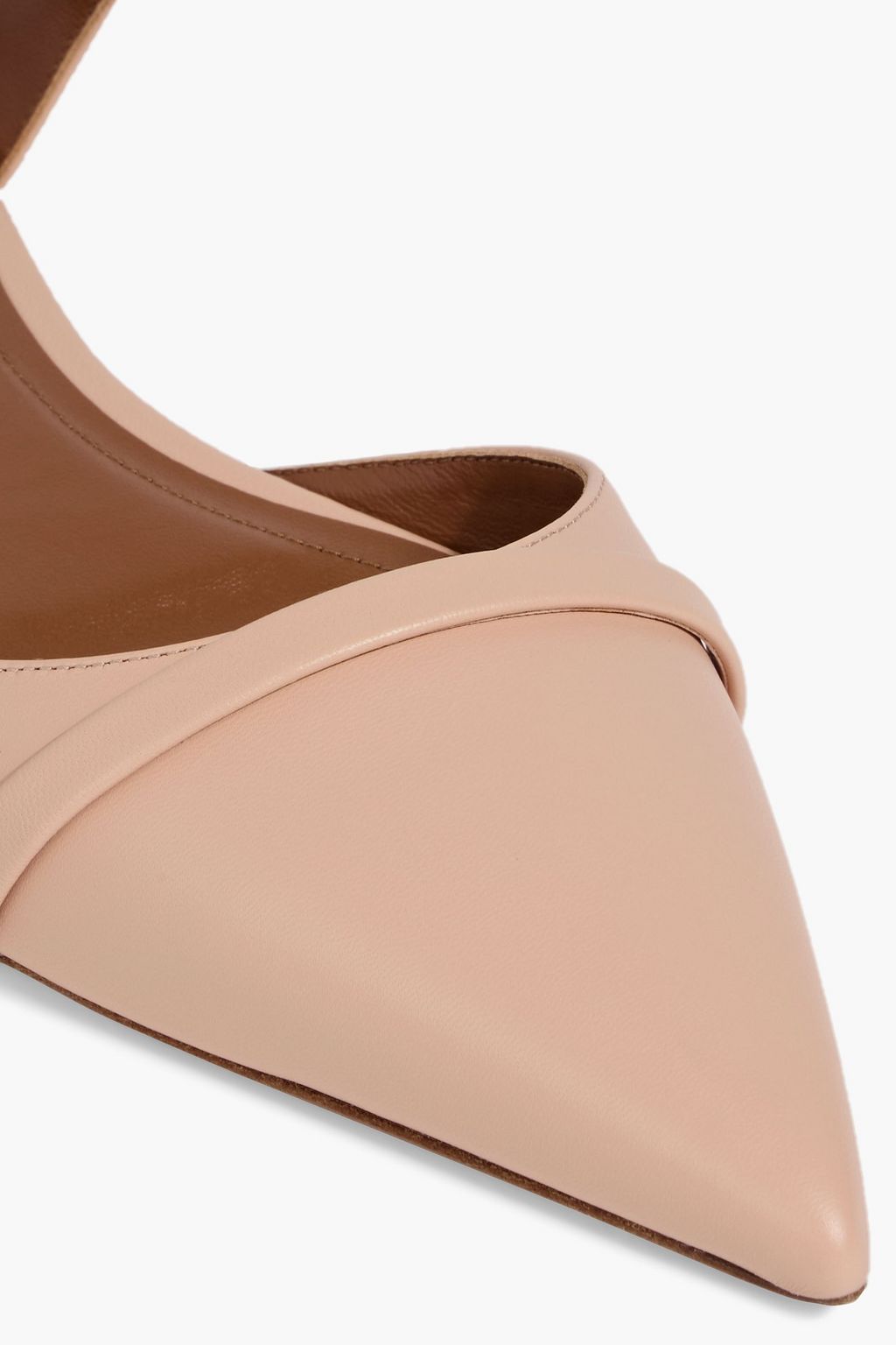 MALONE SOULIERS Uma leather point-toe flats