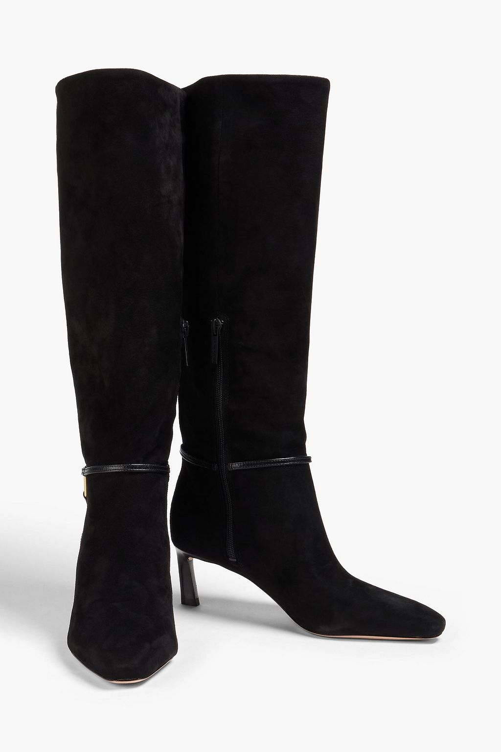 VERONICA BEARD Kenzie embellished suede knee boots