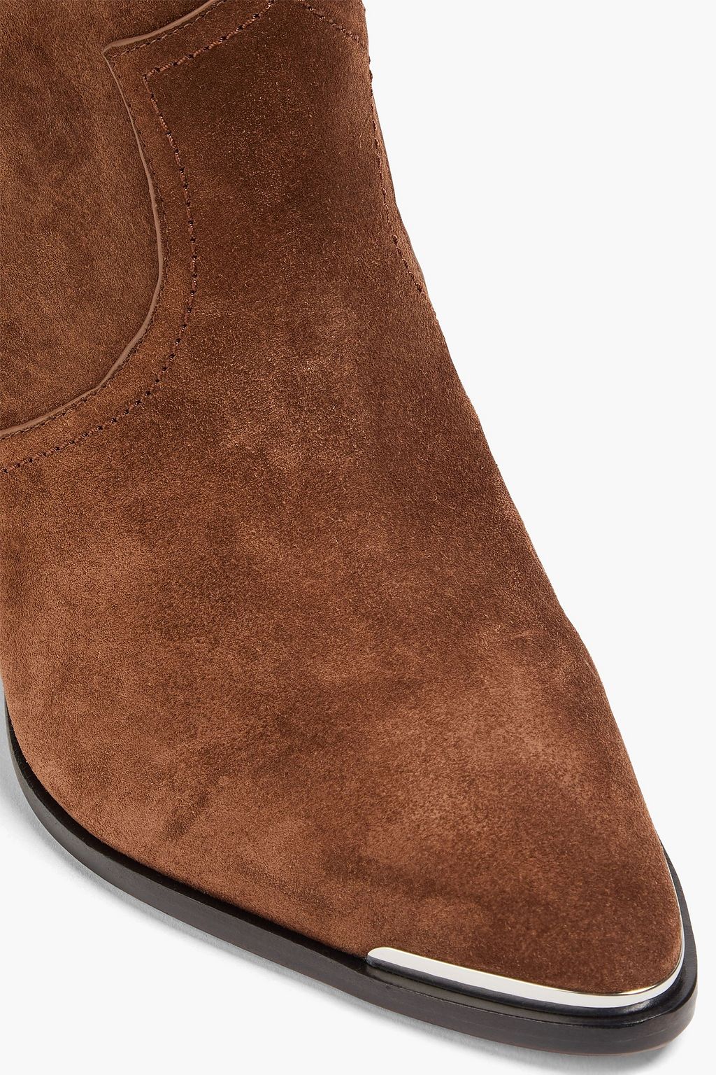 VERONICA BEARD Cody embellished suede ankle boots
