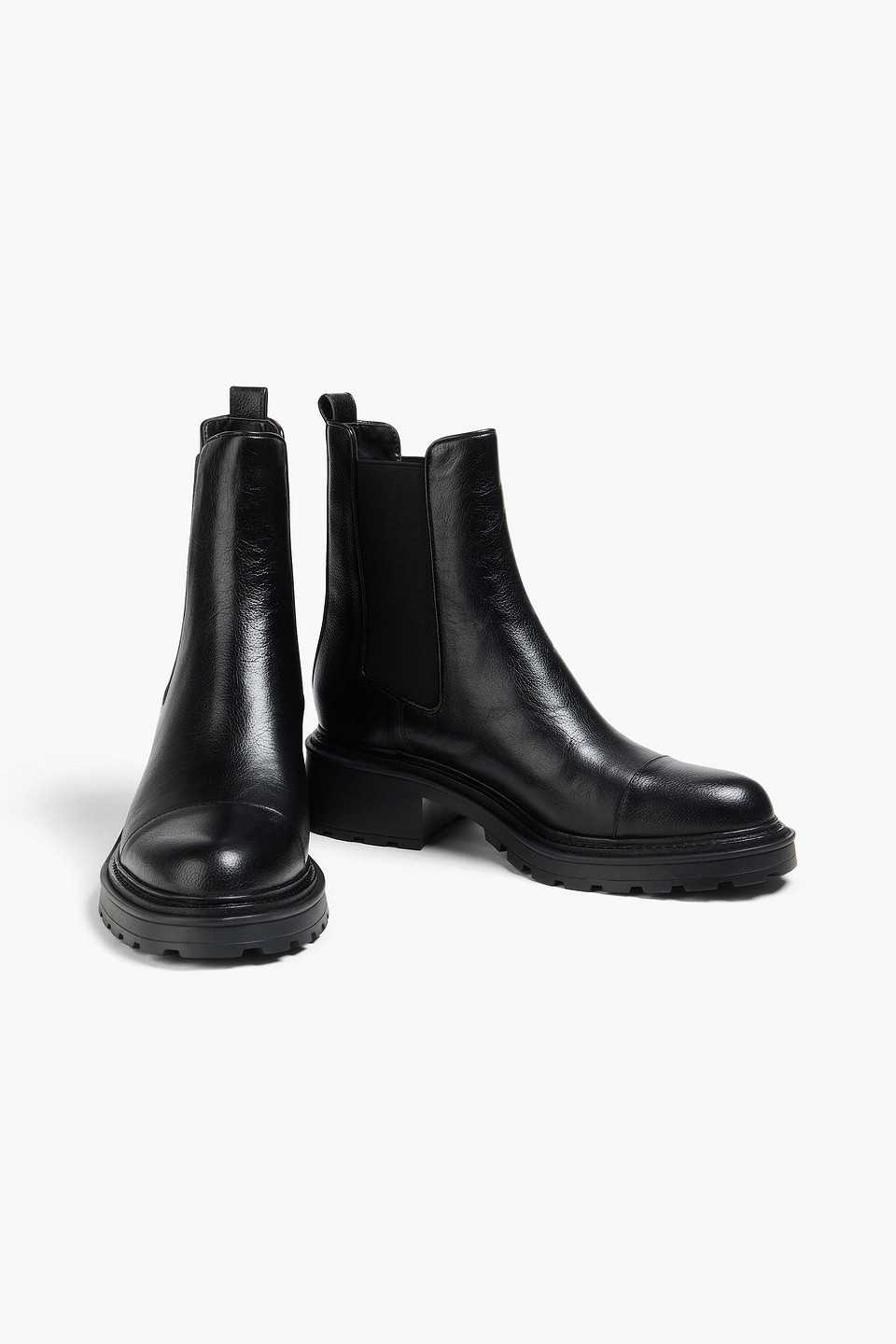  Veronica Beard - Chelsea-boots „delilah“ Aus Leder - Schwarz - Us 9.5 