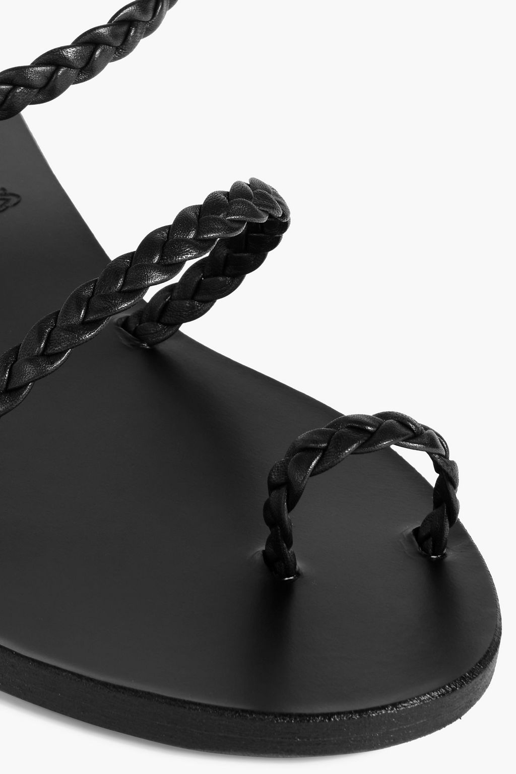 ANCIENT GREEK SANDALS Eleftheria braided leather sandals