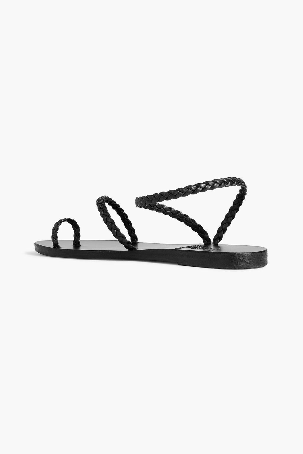 ANCIENT GREEK SANDALS Eleftheria braided leather sandals