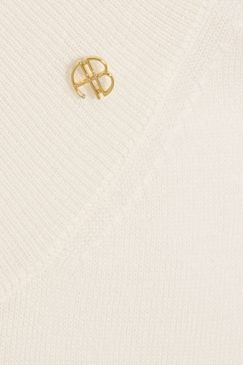 ANINE BING Monique merino wool and cashmere-blend turtleneck sweater