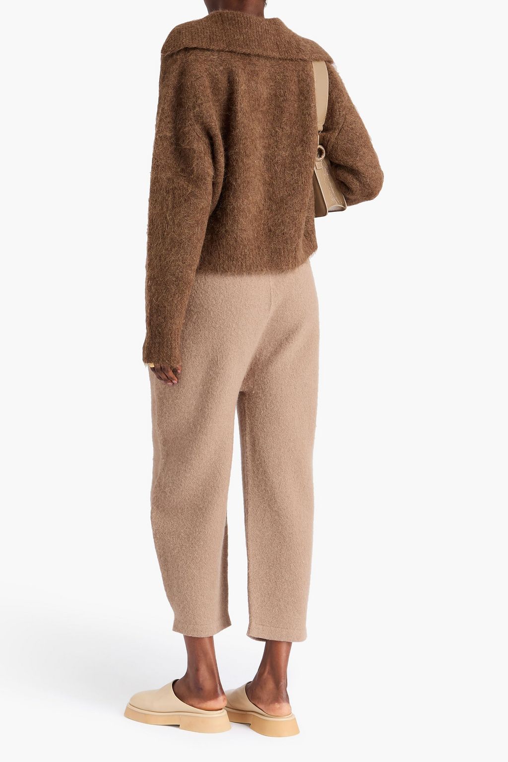 LAUREN MANOOGIAN Karottenhose aus einer Alpakamischung