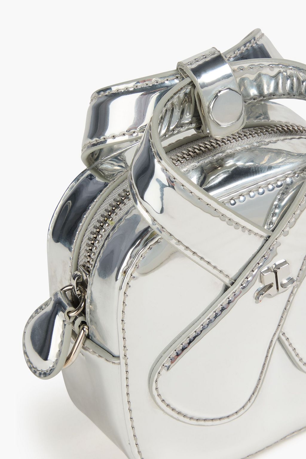 COURRÈGES トートバッグ メタリック