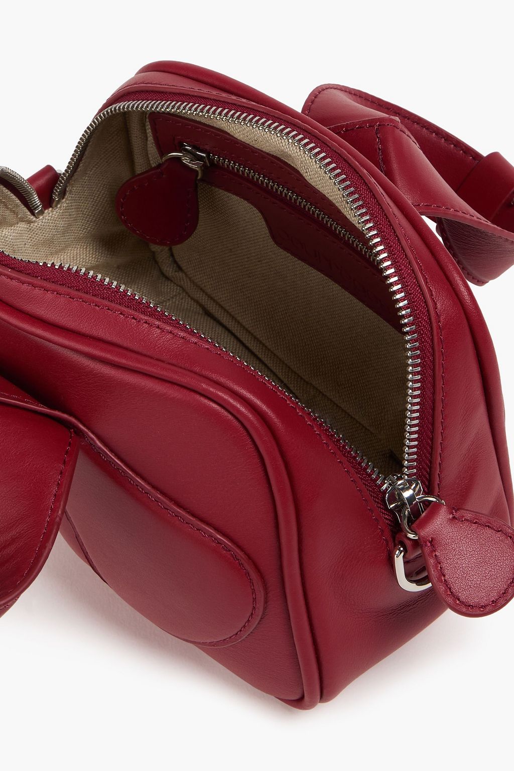 COURRÈGES Leather shoulder bag