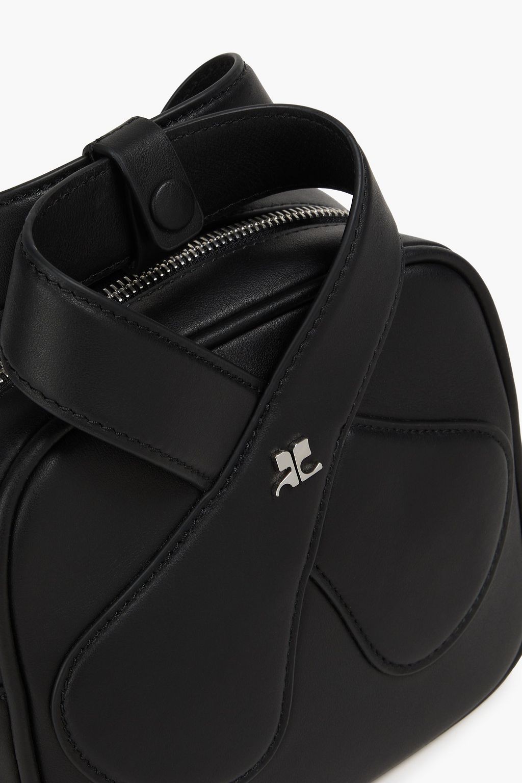 COURRÈGES Leather cross-body bag
