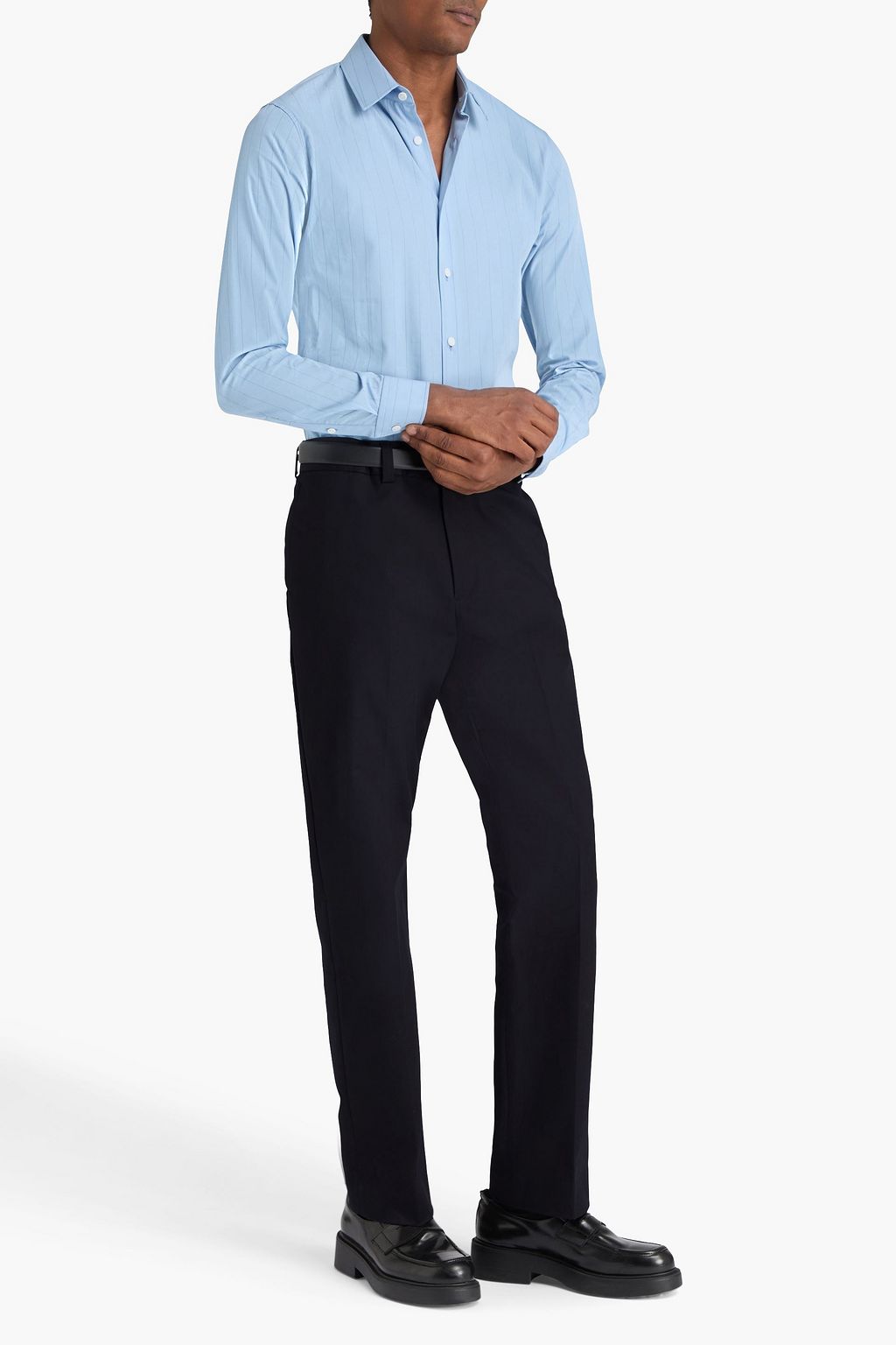 SANDRO ストレッチコットンツイル チノパンツ