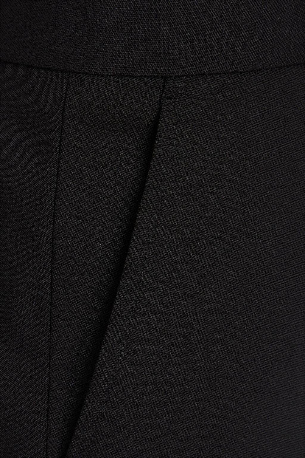 SANDRO Charlie wool-blend twill pants