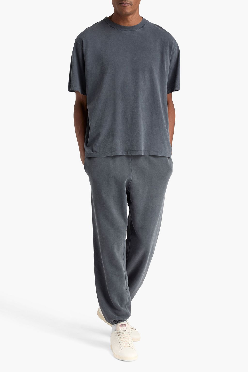 SANDRO Cotton-jersey T-shirt