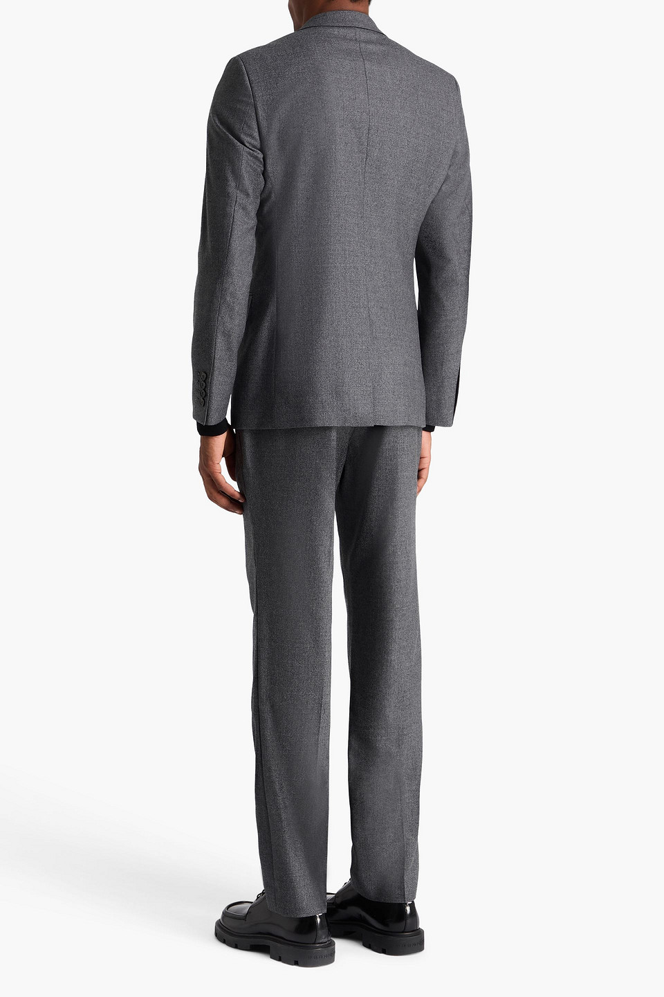  Sandro - Sakko Aus Woll-flanell - Grau - It 48 