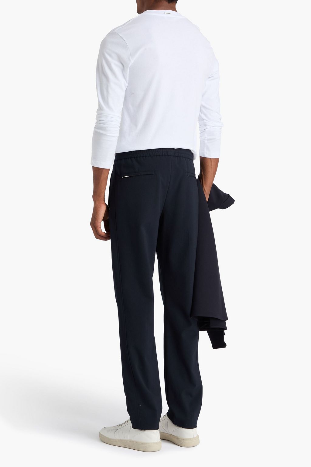 SANDRO Cotton-jersey T-shirt