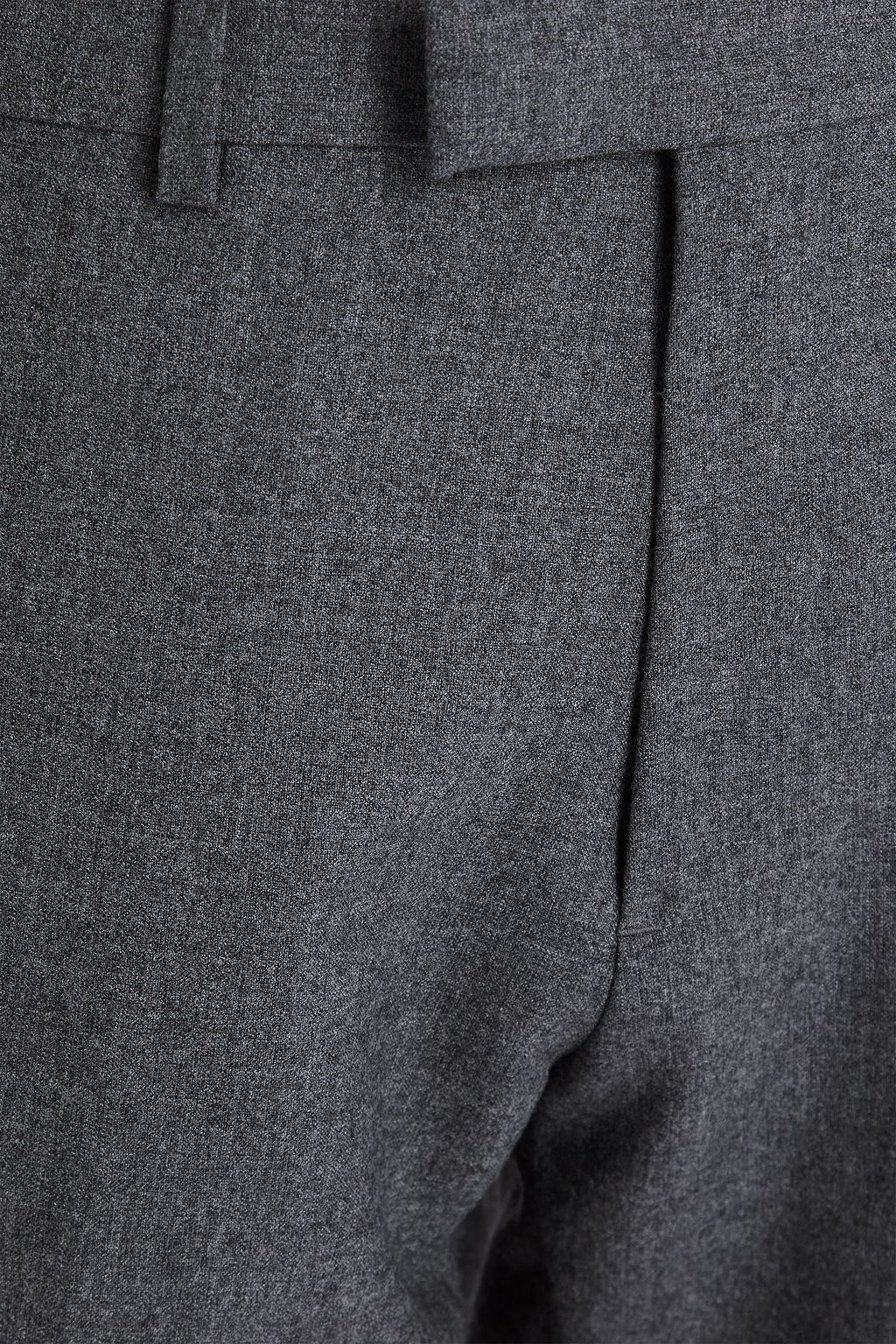 SANDRO Wool-flannel pants