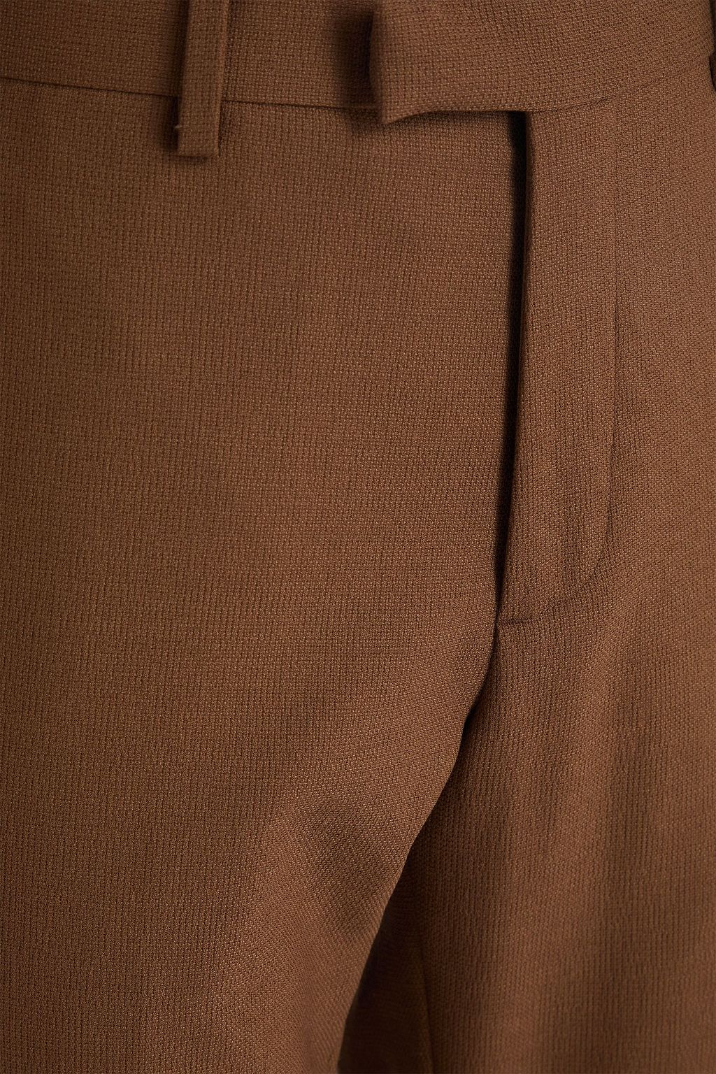 SANDRO Grain de poudre wool-blend pants