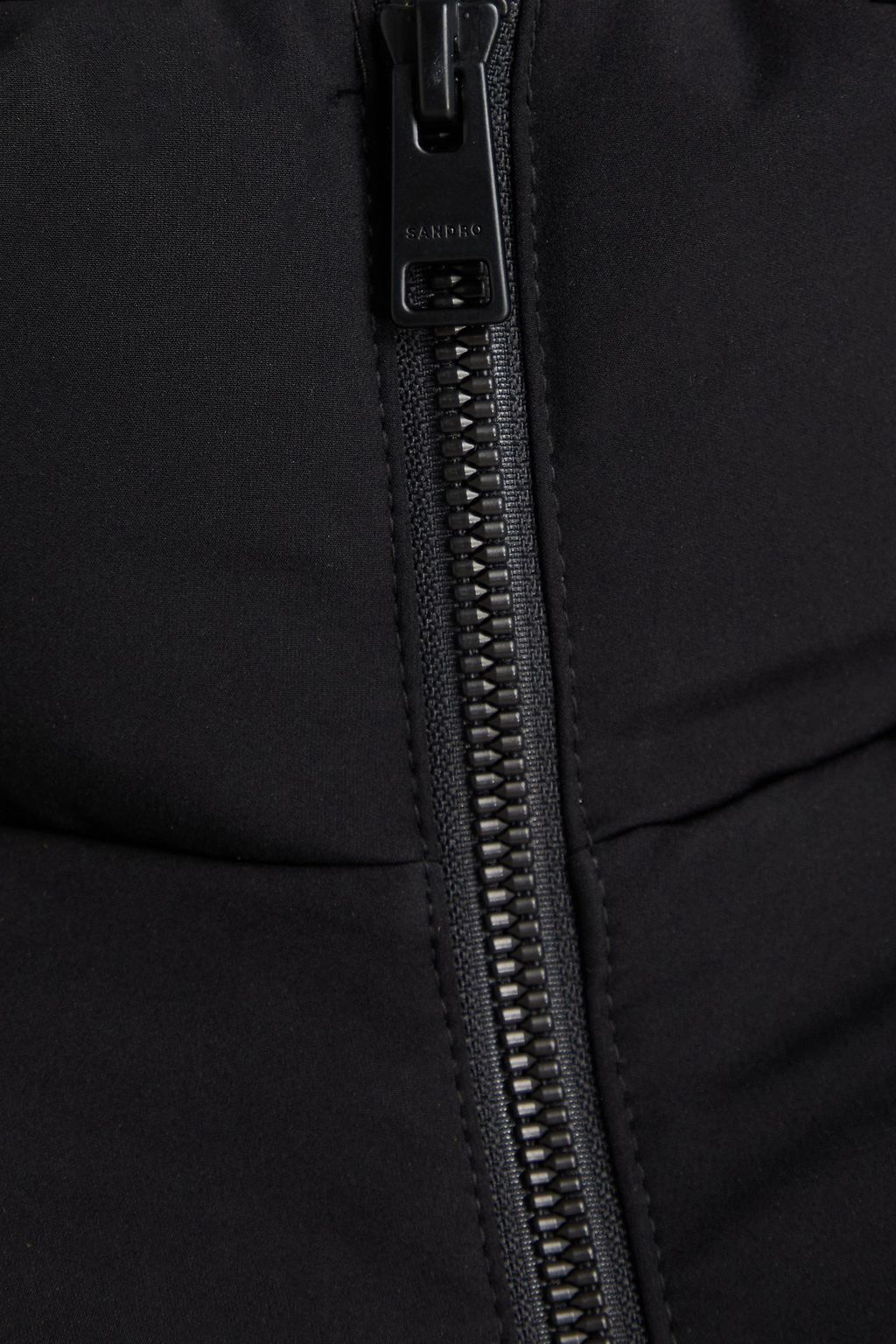 SANDRO Quilted shell jacket