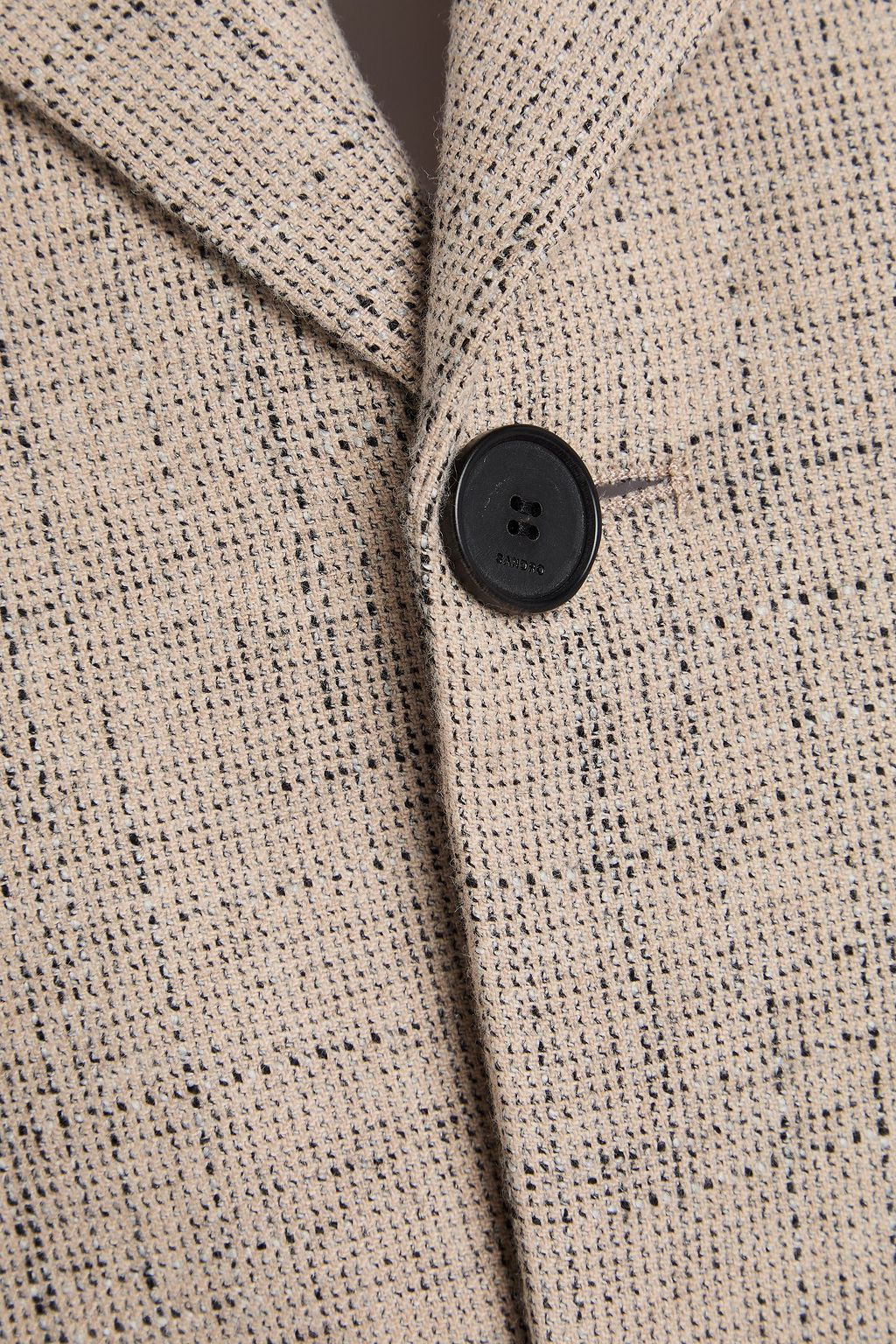 SANDRO Tweed suit jacket