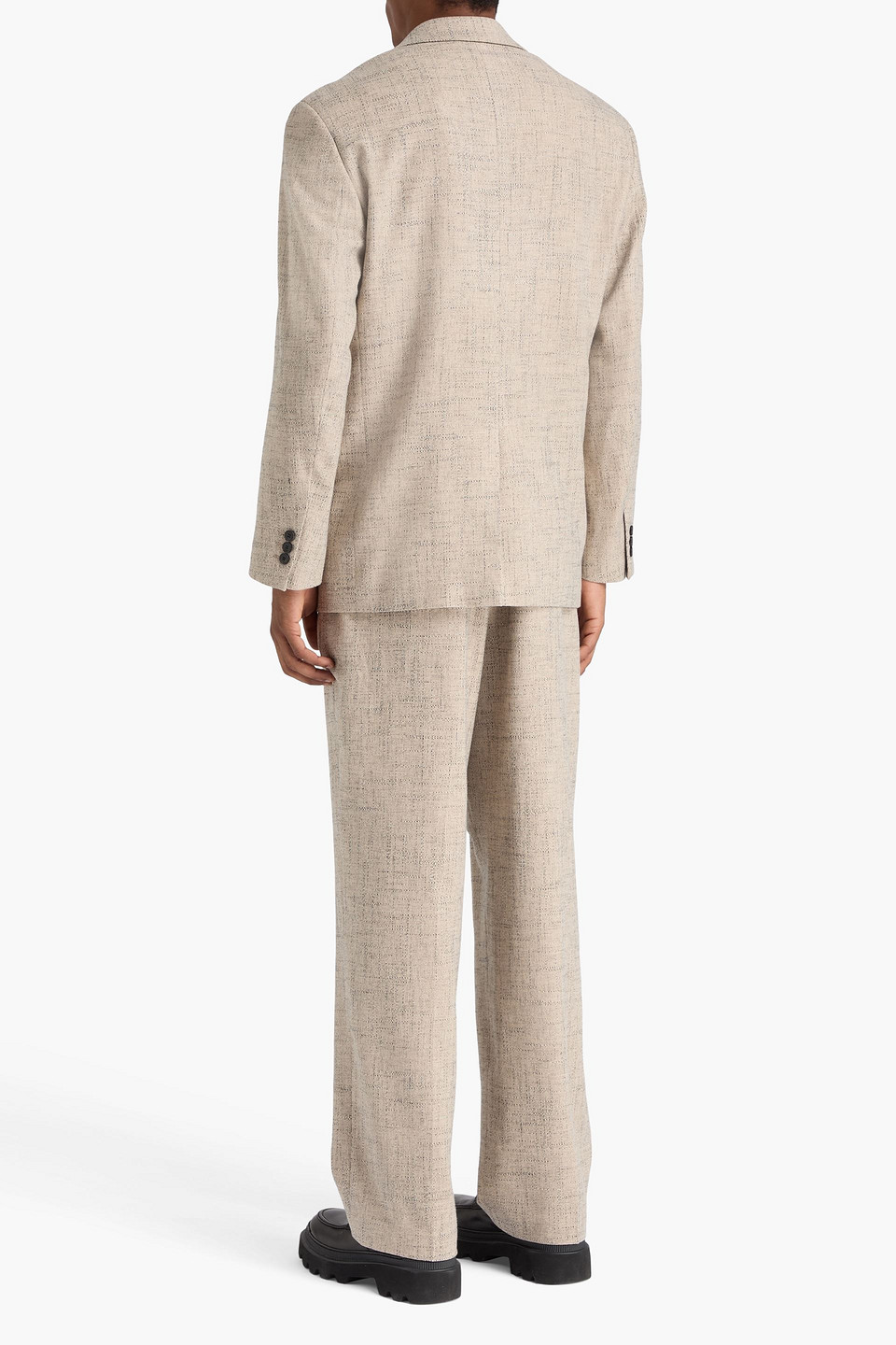  Sandro - Tweed Suit Jacket - Neutral - It 46 