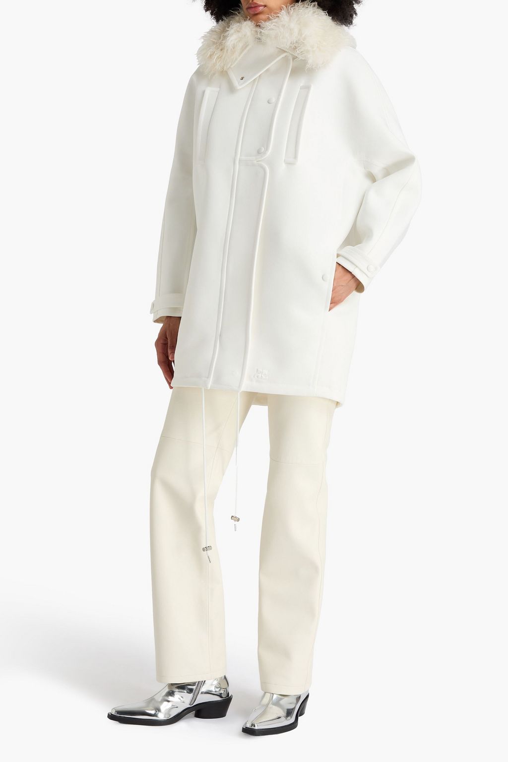COURRÈGES Parka aus Twill
