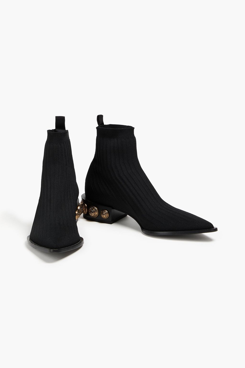 BALMAIN ストレッチニット ソックブーツ