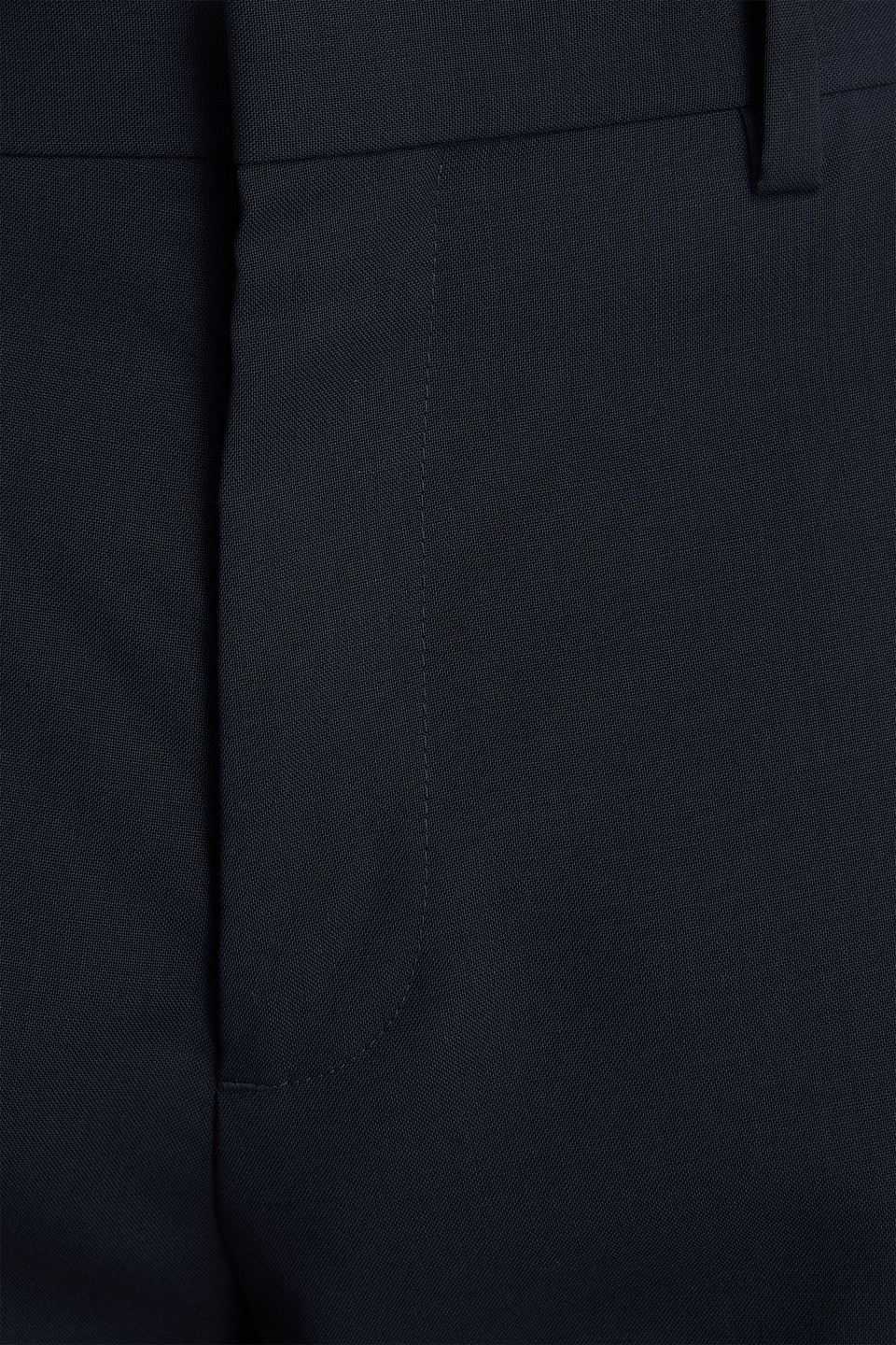 SANDRO WOOL-CREPE SUIT PANTS