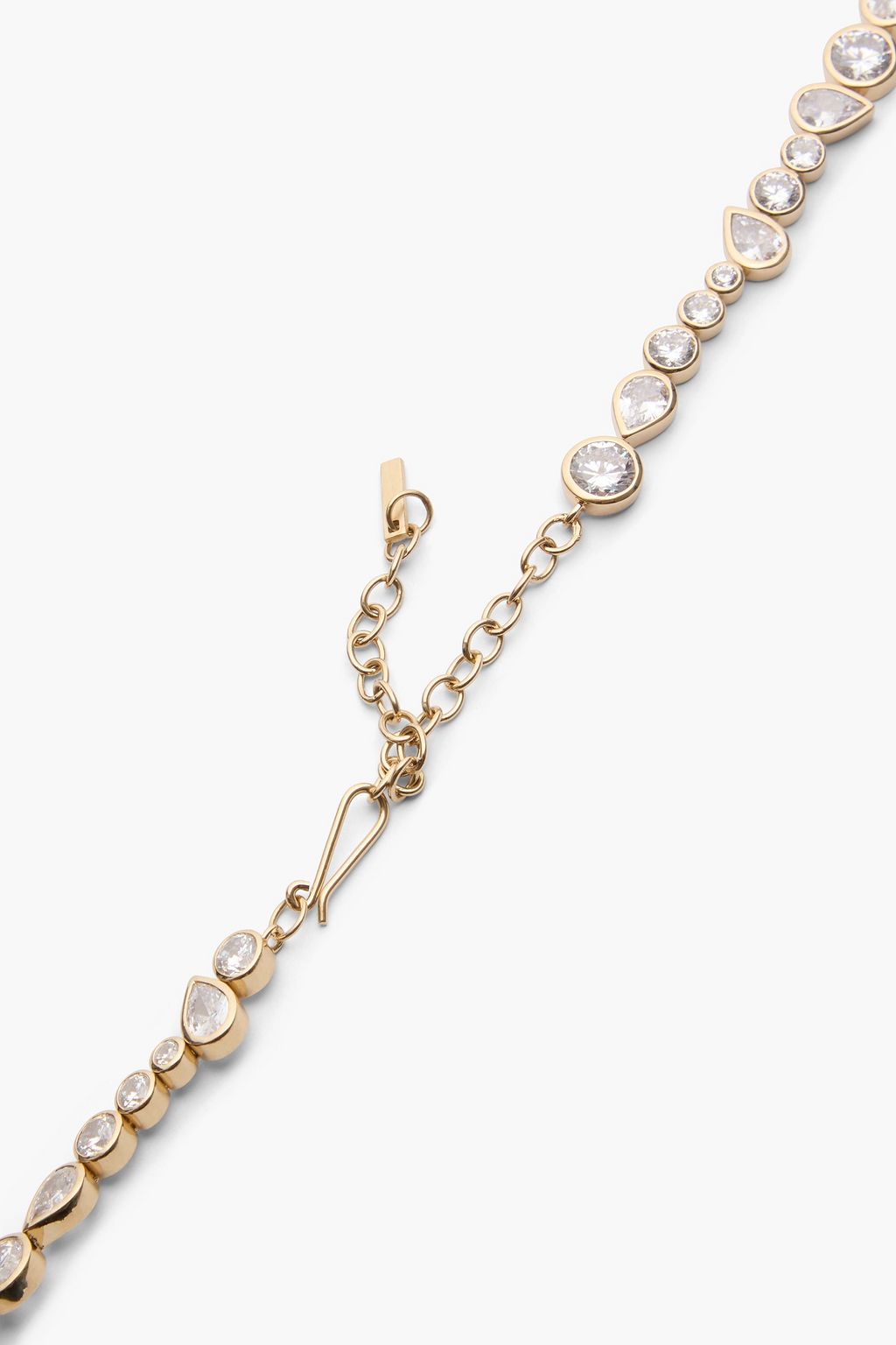 COMPLETEDWORKS Vergoldeter Choker mit Kristallen