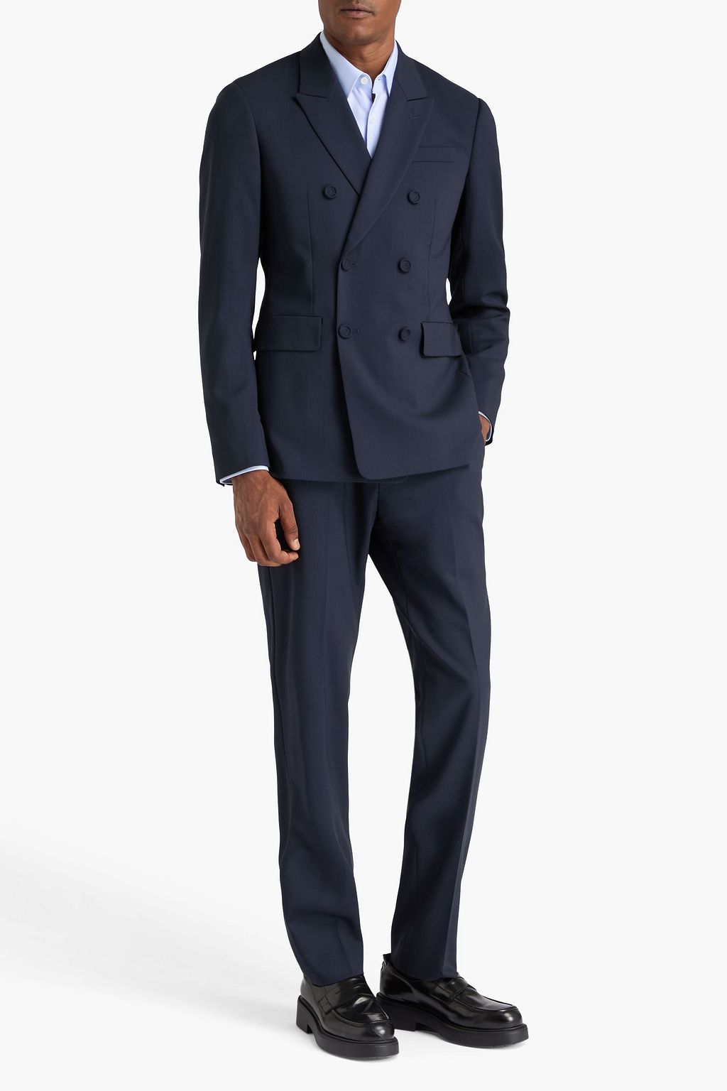SANDRO Wool-crepe suit jacket