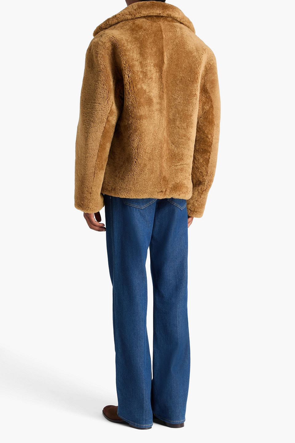  Sandro - Shearling Jacket - Brown - M 