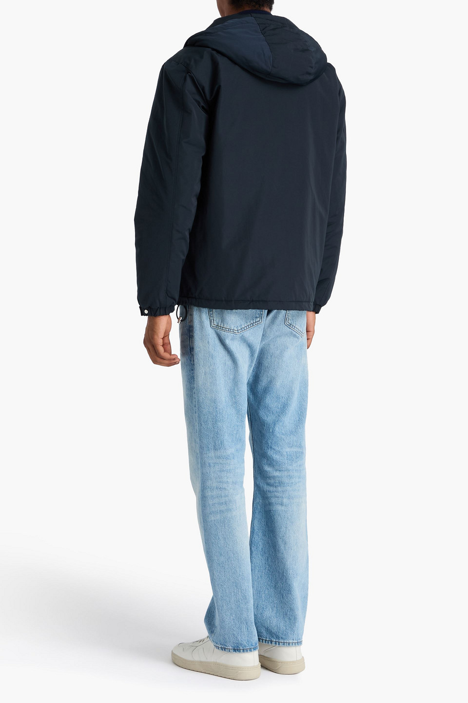 SANDRO SHELL HOODED JACKET