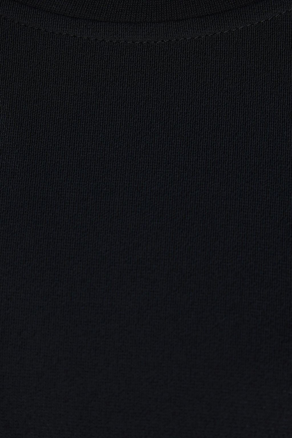 RABANNE Embellished jersey top