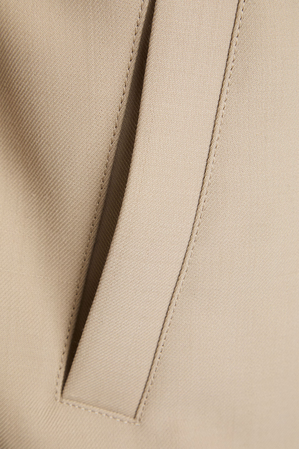 SANDRO TWILL BOMBER JACKET