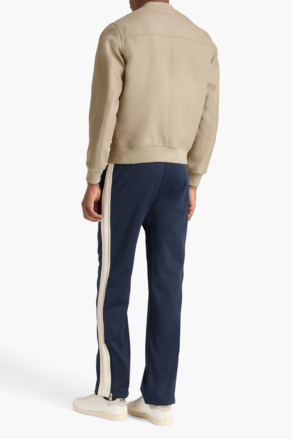 SANDRO Twill bomber jacket