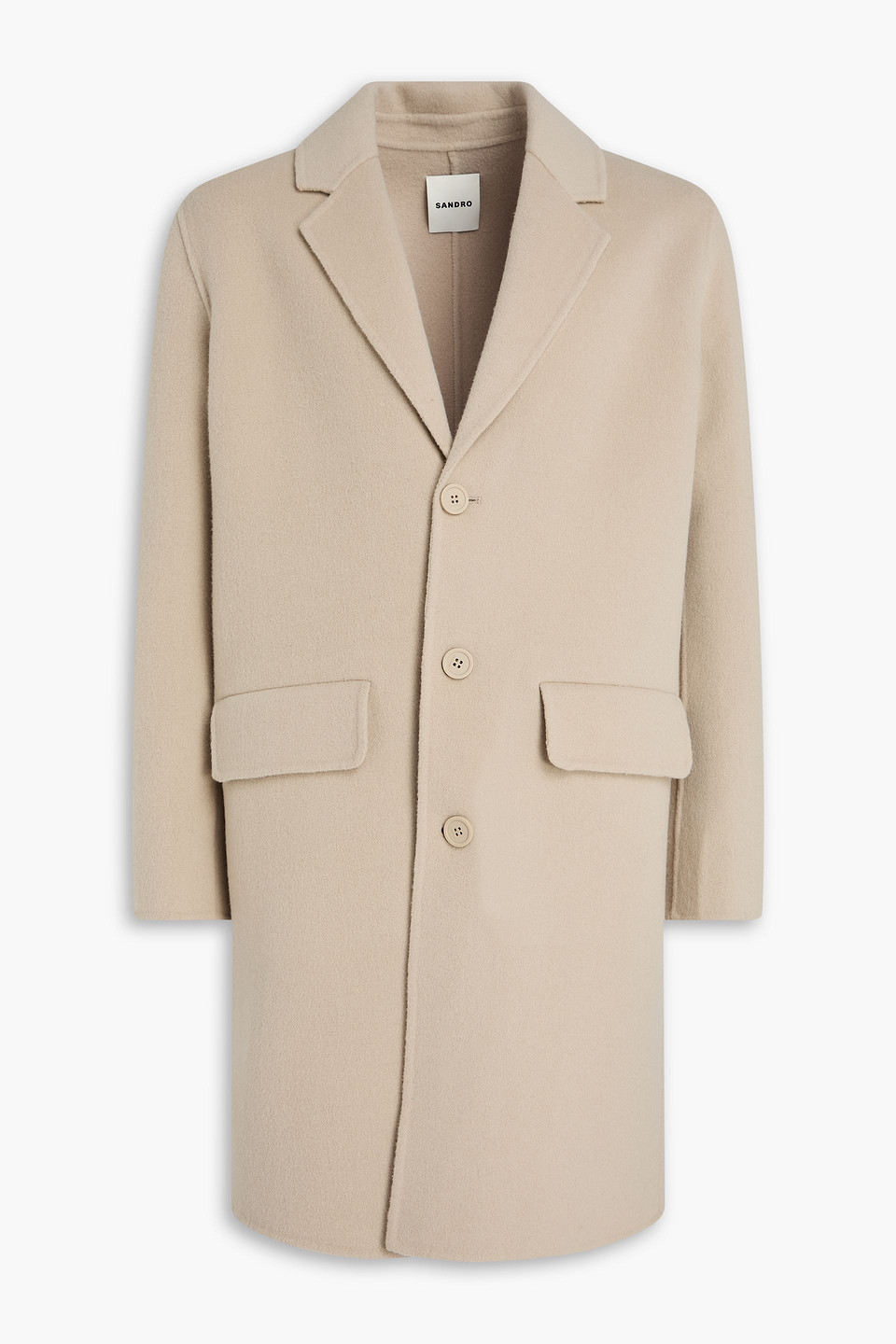 SANDRO WOOL COAT