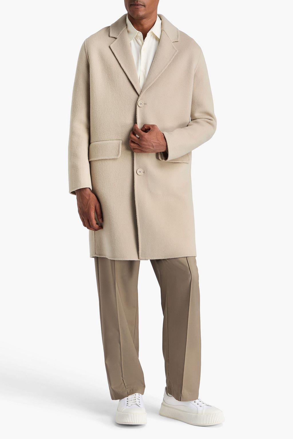 SANDRO Wool coat