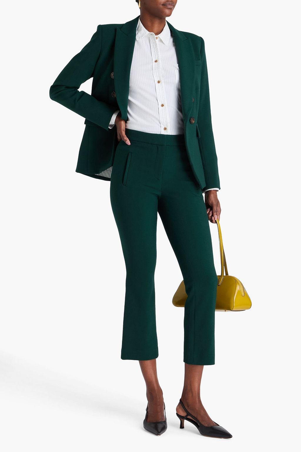 VERONICA BEARD Artie jersey kick-flare pants