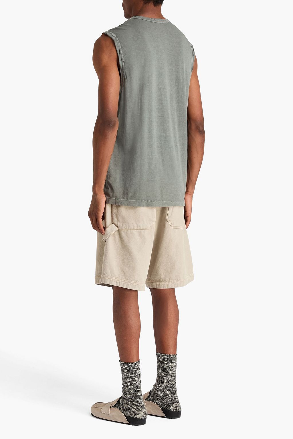 JAMES PERSE Cotton-jersey tank