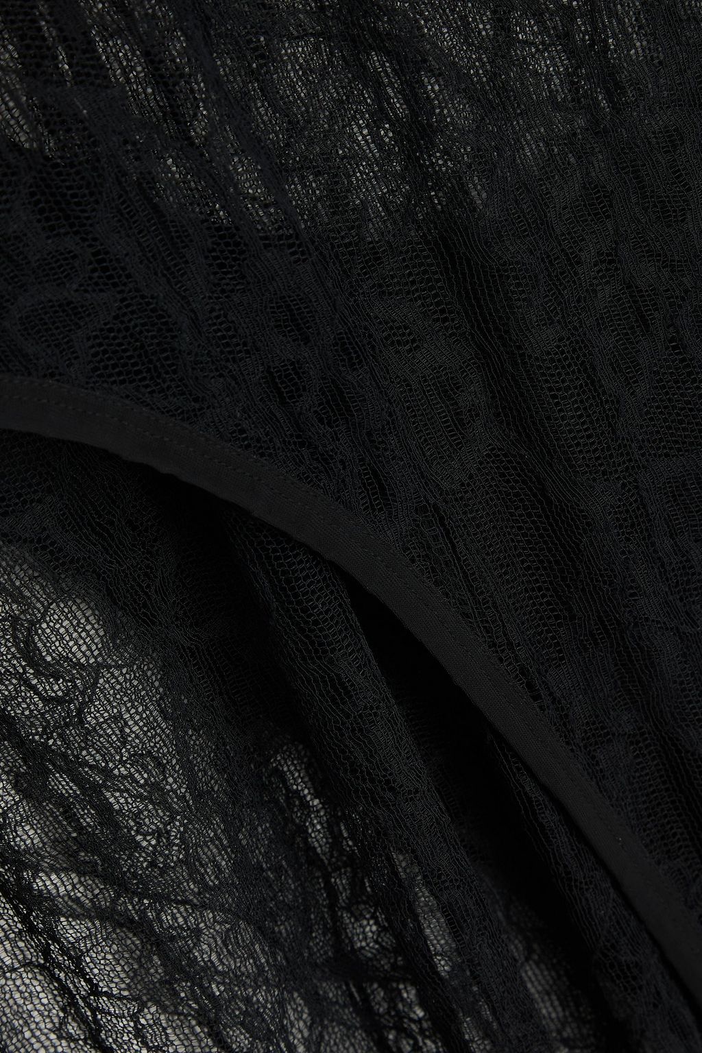 DION LEE Mehrlagiges Maxikleid aus Stretch-Spitze