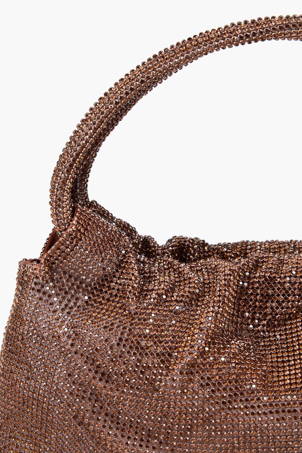 SIMKHAI Tote Bag aus Metall-Mesh mit Kristallverzierung