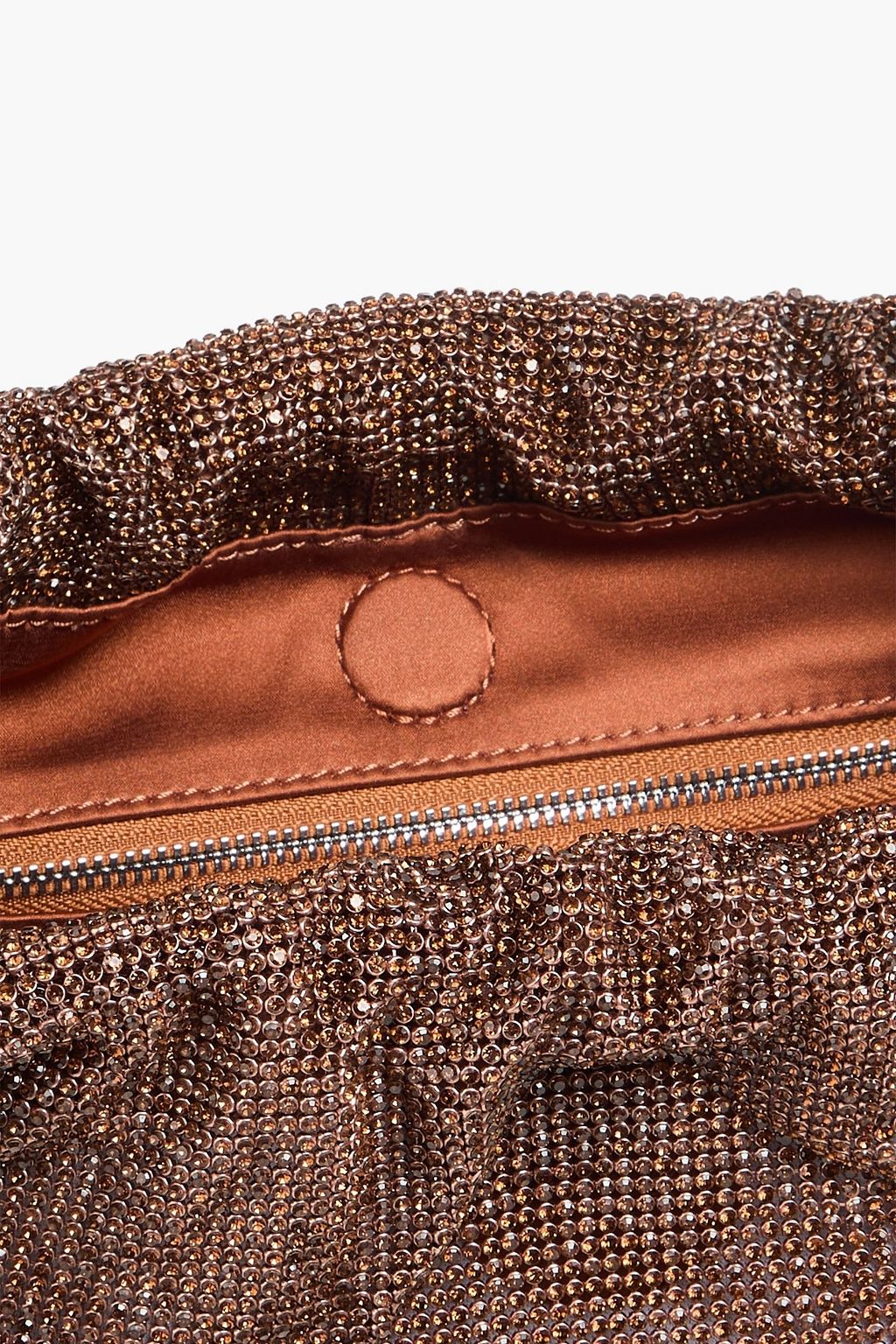 SIMKHAI Tote Bag aus Metall-Mesh mit Kristallverzierung