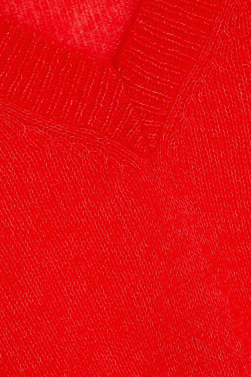 THE ELDER STATESMAN Nimbus cashmere and cotton-blend sweater