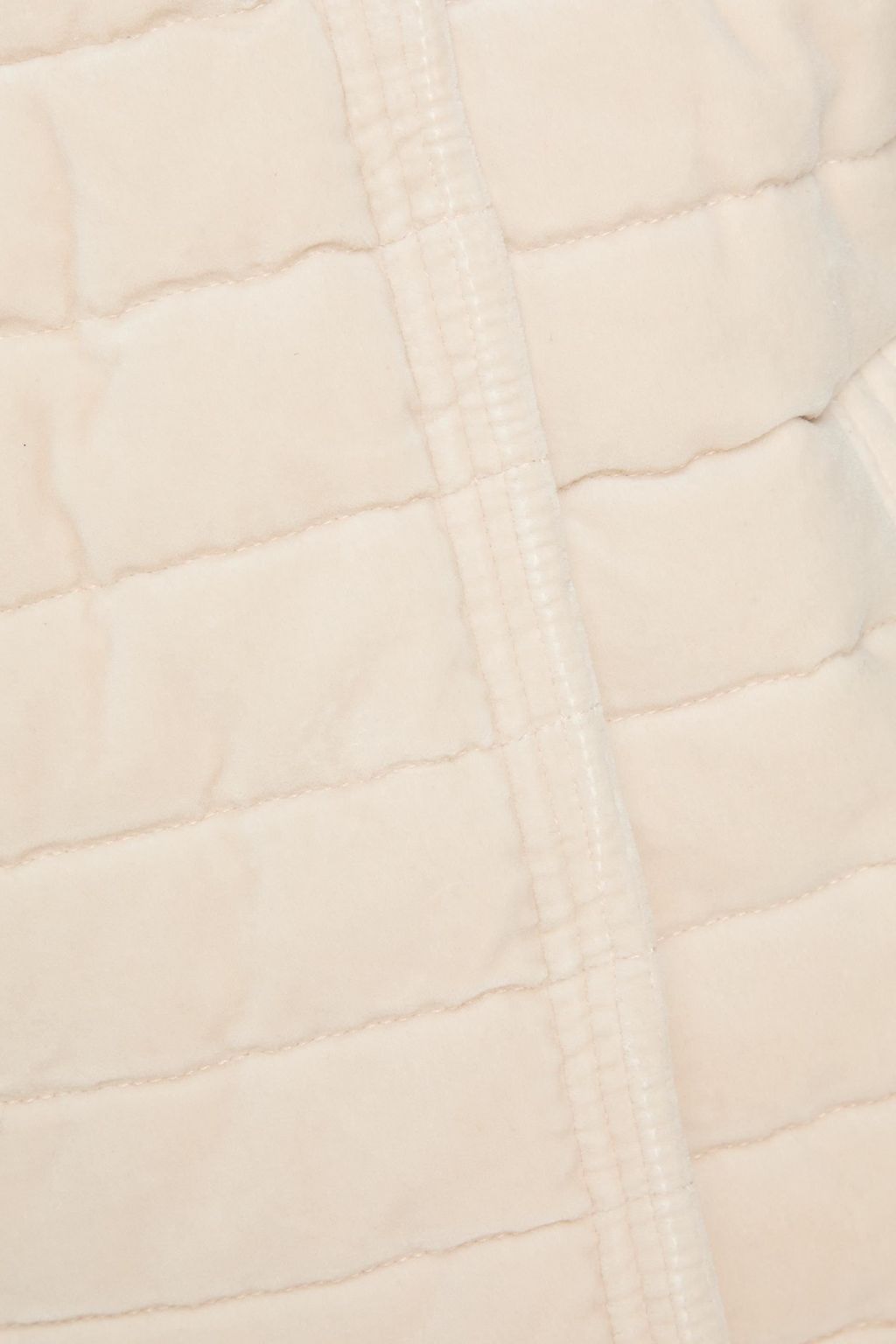 MARANT ÉTOILE Areta double-breasted quilted cotton-velvet jacket
