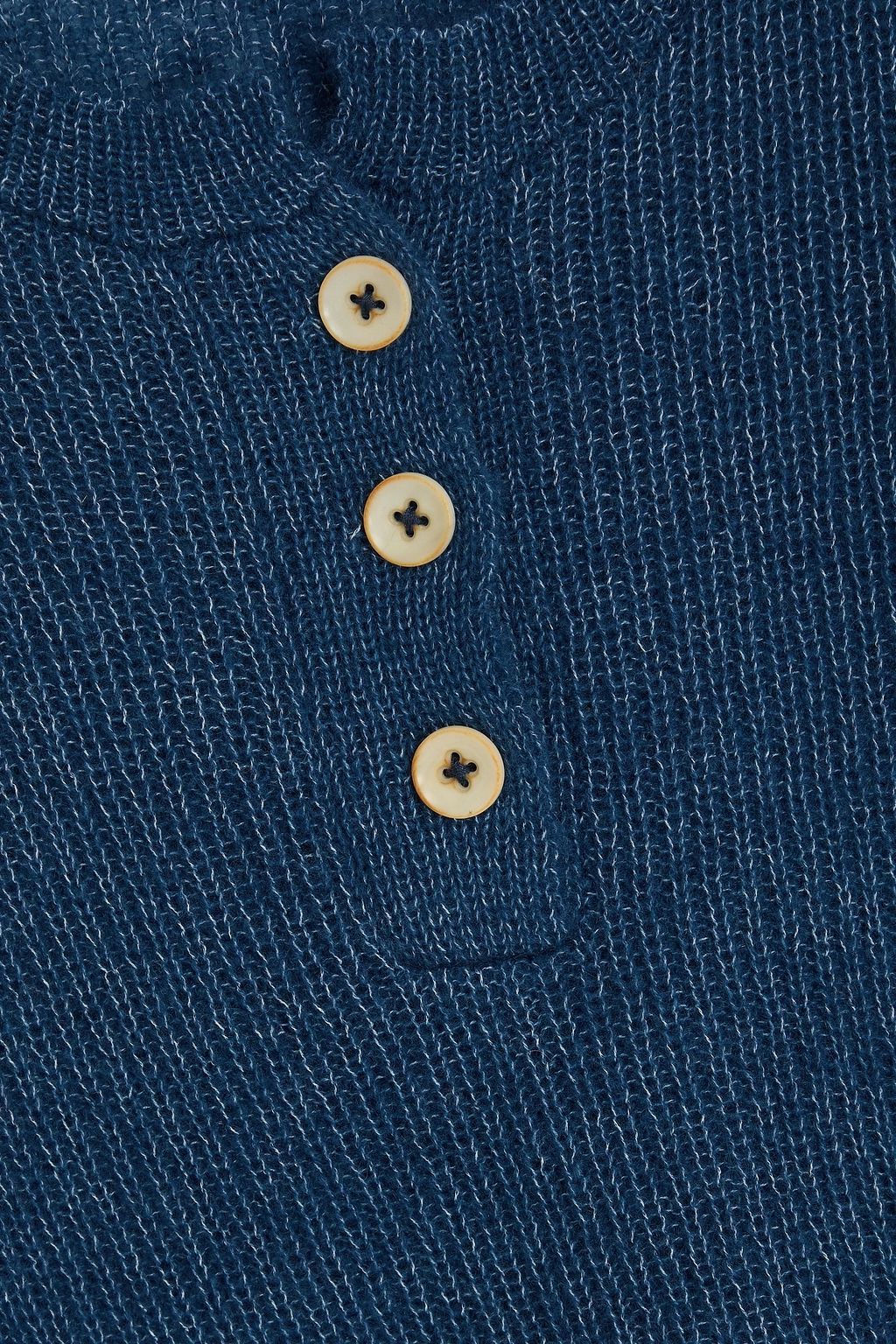 THE ELDER STATESMAN Nimbus ribbed cashmere and cotton-blend sweater