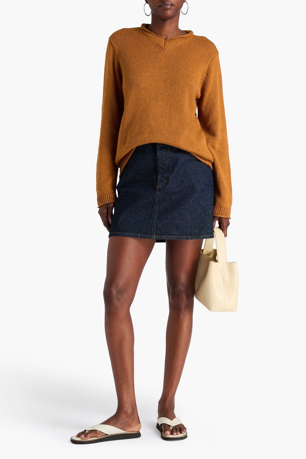 THE ELDER STATESMAN Nora cotton sweater