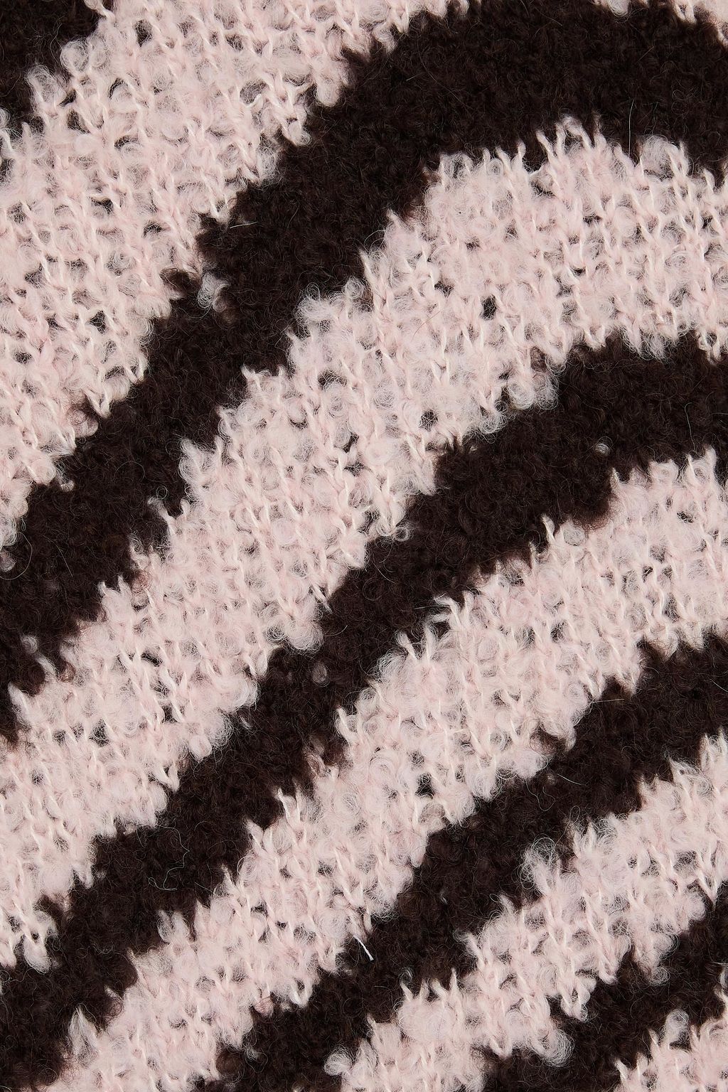 THE ELDER STATESMAN Digital Surfer bouclé-knit cashmere sweater