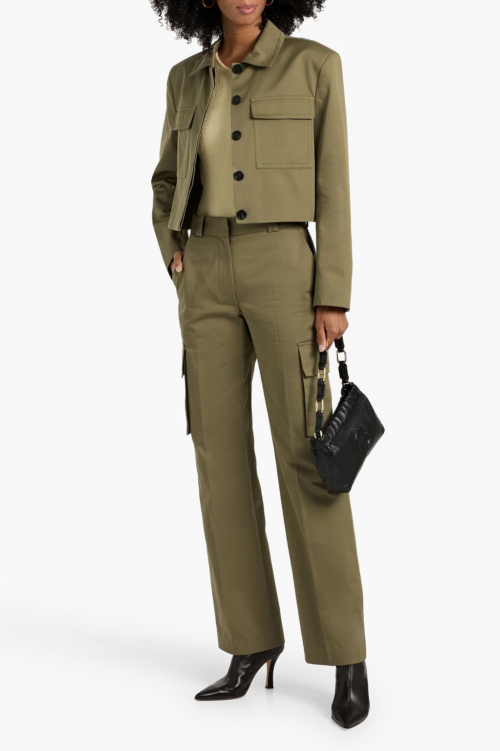ANINE BING Dayton woven cargo pants