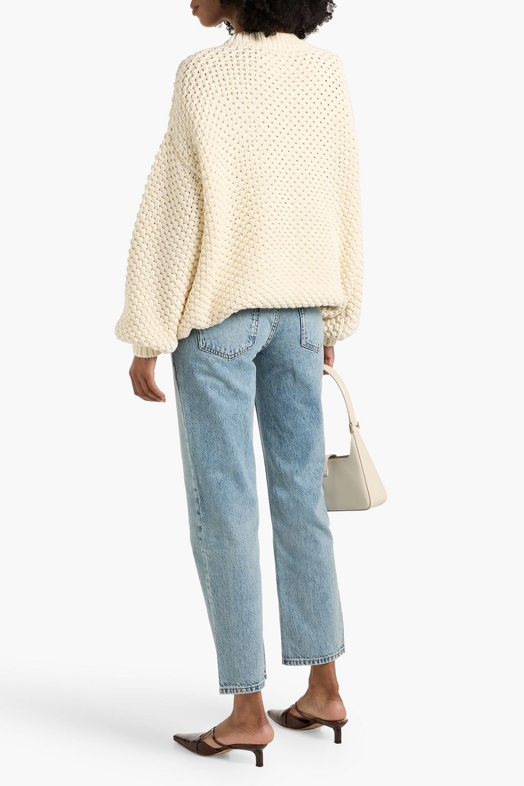 ANINE BING Benson mid-rise straight-leg jeans